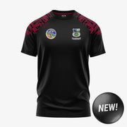 Boyle Camogie Club KCS Apollo Tee Black/Maroon