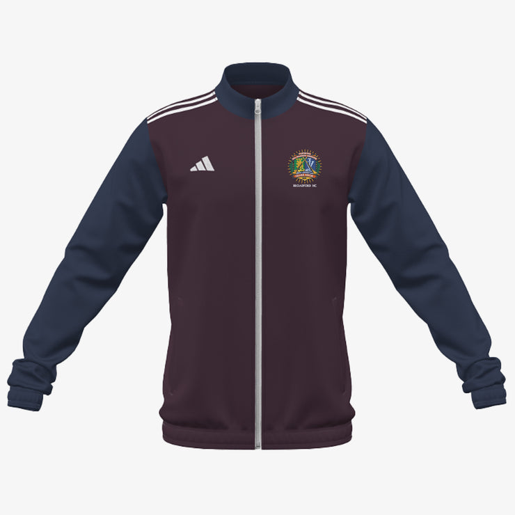 Broadford Hurling Club Adidas Club Anthem Zip Navy/Maroon/White