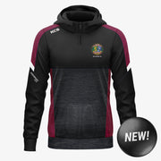 Broadford Hurling Club KCS Helios Half Zip Hoodie Black/Maroon/White