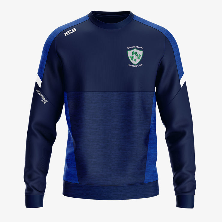 Brownstown Camogie Club KCS Helios Crew Neck Top Navy/Royal/White