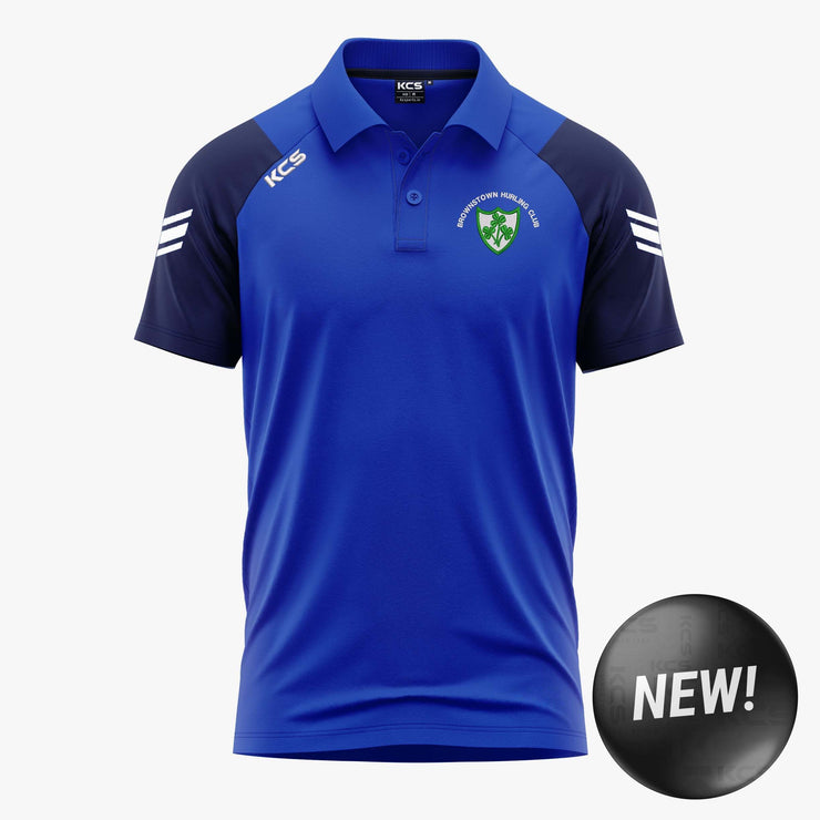 Brownstown Hurling Club KCS Soul Polo Shirt Royal/Navy