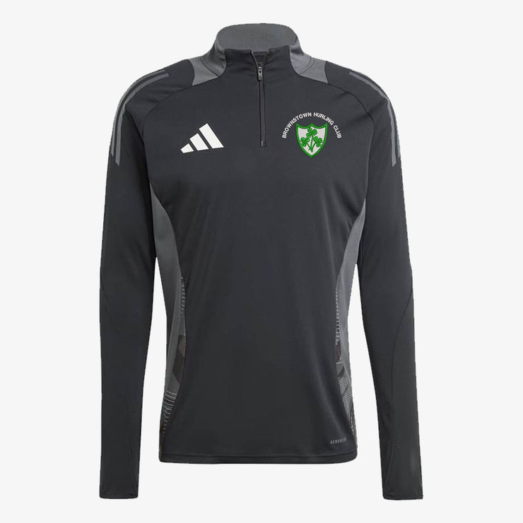 Brownstown Hurling Club Adidas 24 Tiro Competition Half Zip Black