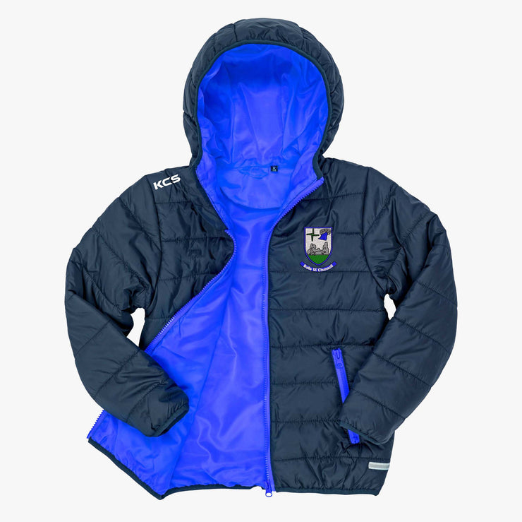 Ballycomoyle GAA & LGFA KCS Siro Puffer Kids Jacket Navy / Royal