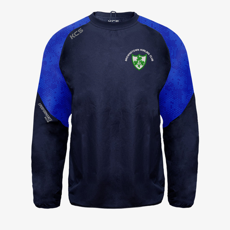 Brownstown Hurling Club KCS Focus Windcheater Navy/Royal