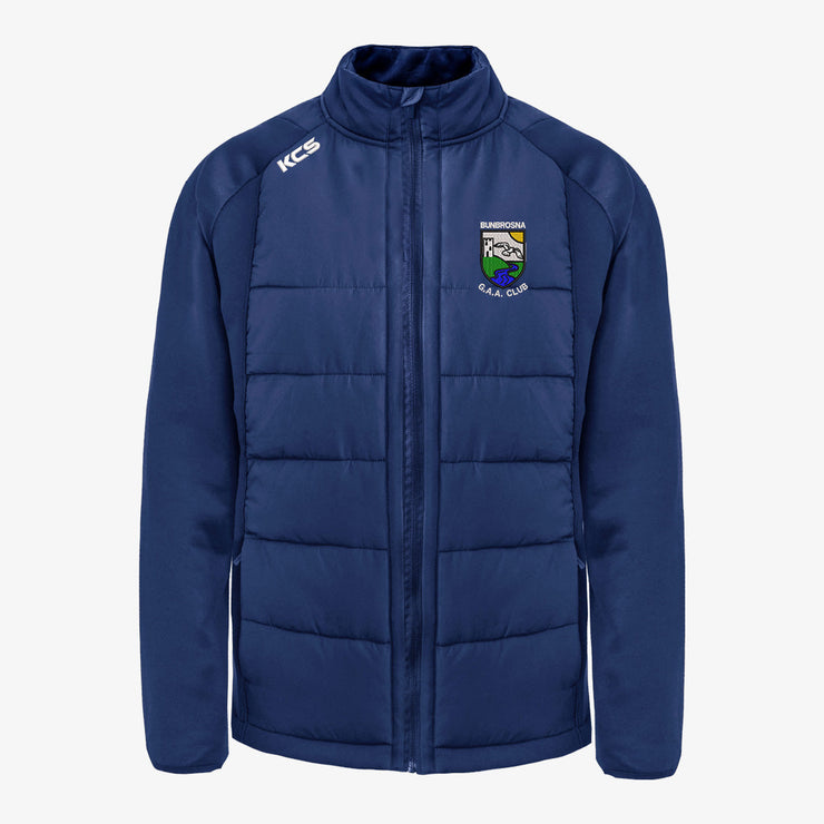 Bunbrosna GAA Offaly KCS Derra Hybrid Jacket - Navy