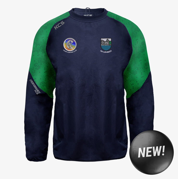 Cahir Camogie Club KCS Focus Windcheater Navy/Green