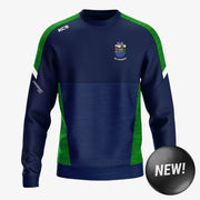 Cahir GAA KCS Helios Crew Neck Top Navy/Green/White