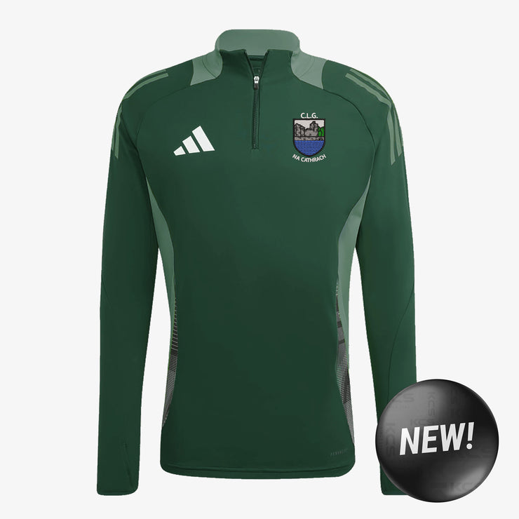 Cahir GAA Adidas 24 Tiro Competition Half Zip Green