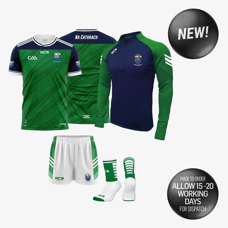 Cahir GAA Training Jersey / Shorts / Socks / KCS Soul Quarter Zip Top Pack - ADULTS