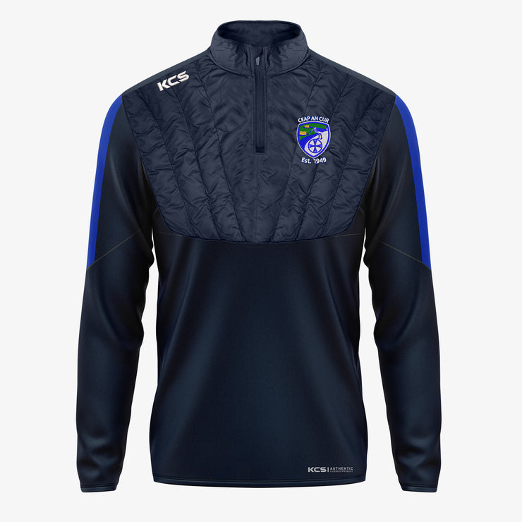 Cappincur GAA KCS Winterized Quarter Zip Top Navy/Royal