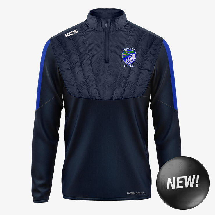 Cappincur GAA KCS Winterized Quarter Zip Top Navy/Royal