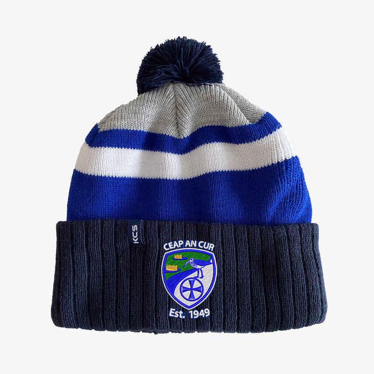 Cappincur GAA KCS Porto Beanie - Navy, Royal, Grey