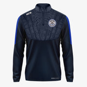 Carlow Town Hurling and Camogie Club KCS Winterized Quarter Zip Top Navy/Royal
