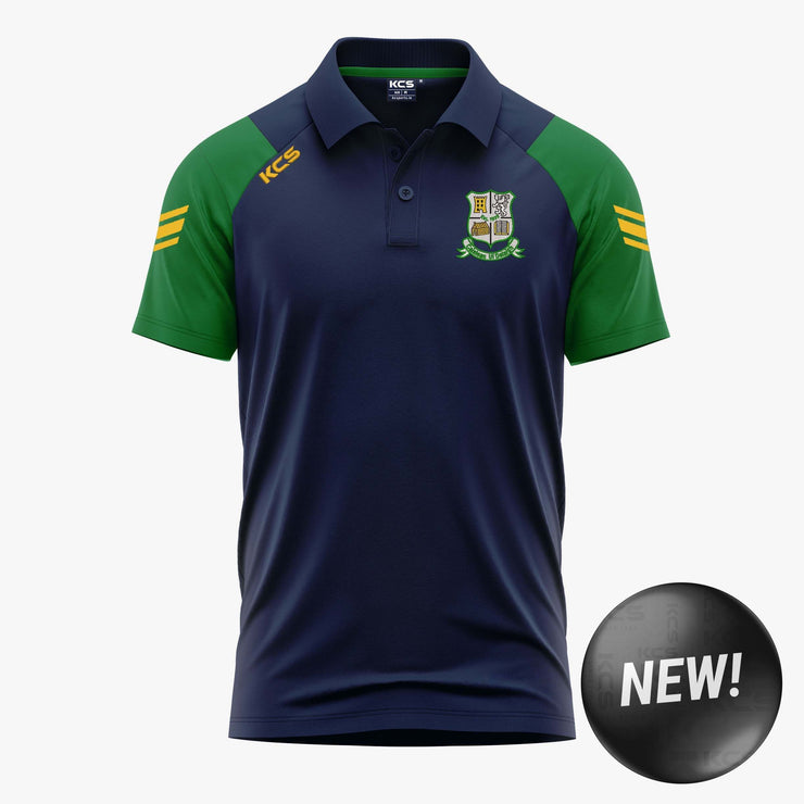 Castledaly GAA KCS Soul Polo Shirt Navy/Green