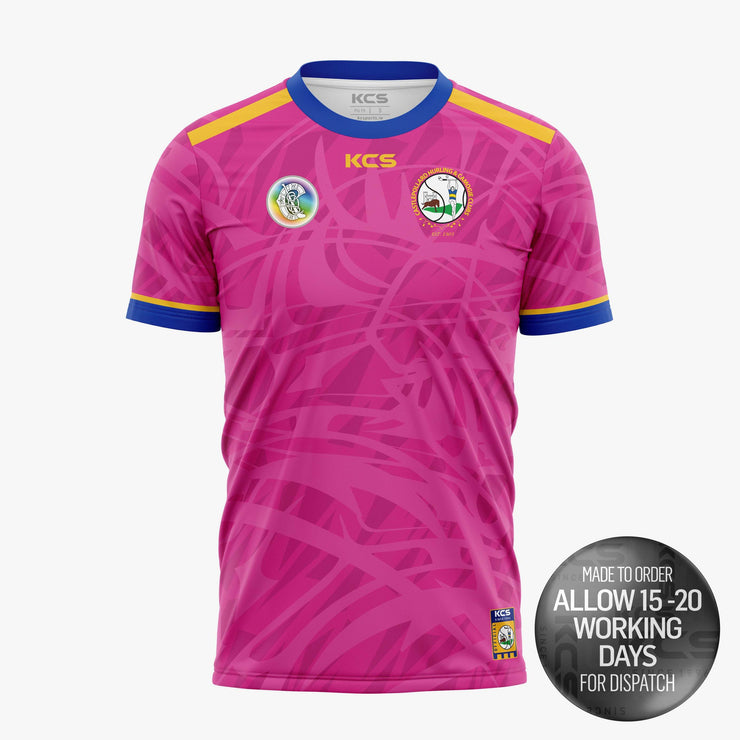 Castlepollard Hurling & Camogie Training Jersey - pink