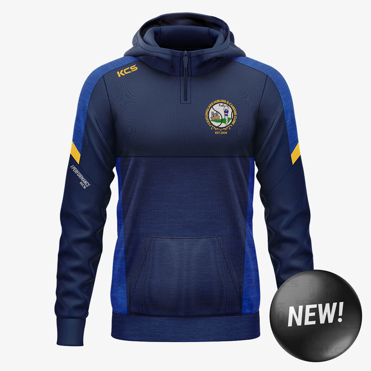 Castlepollard Hurling & Camogie Club KCS Helios Half Zip Hoodie Navy/Royal/Gold