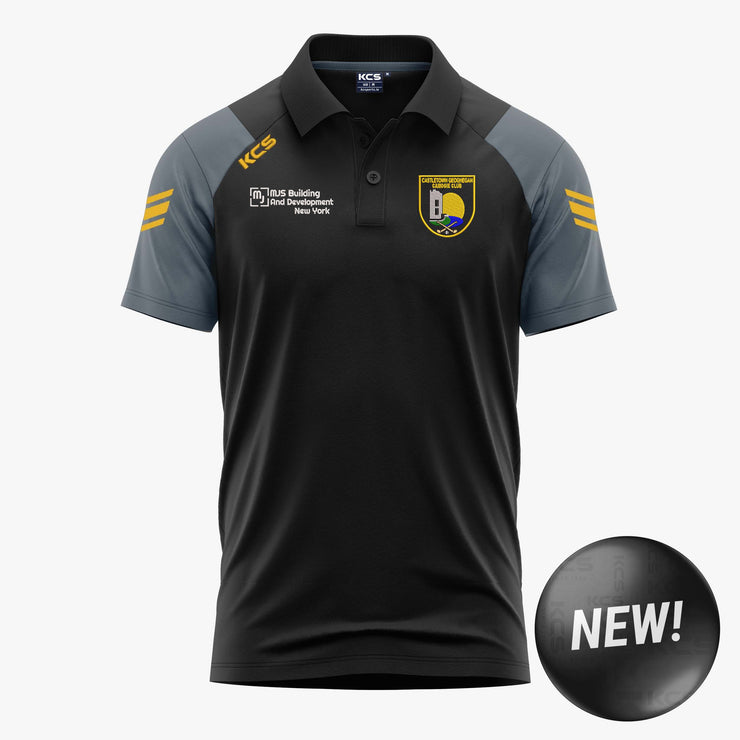 Castletown Geoghegan Camogie Club KCS Soul Polo Shirt Black/Graphite