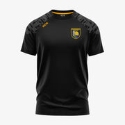 Castletown Geoghegan Camogie Club KCS Apollo Tee Black/Graphite/Gold