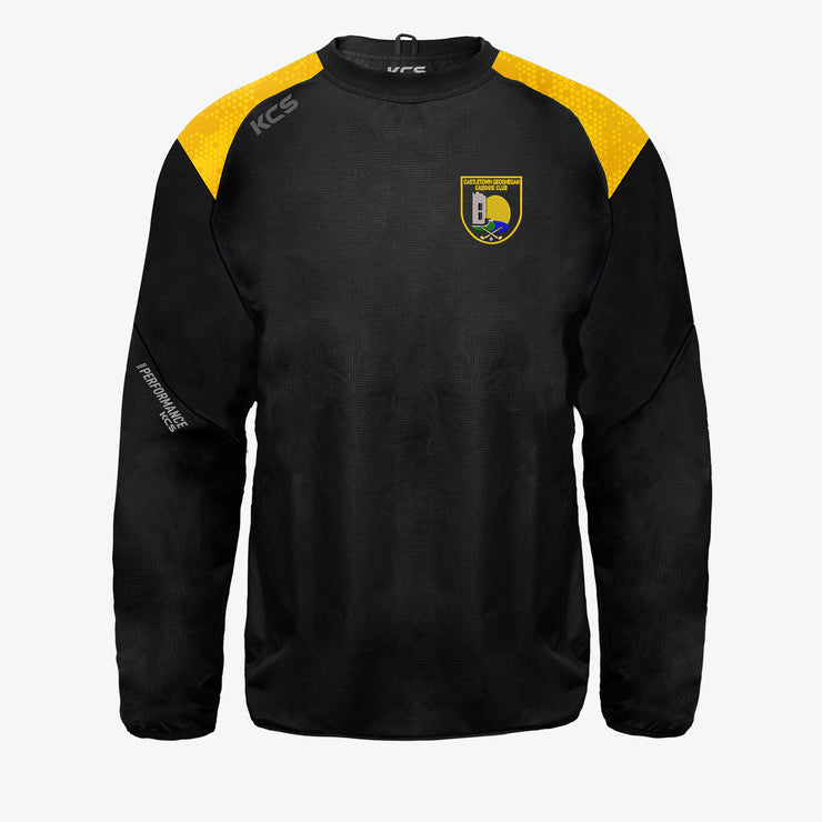Castletown Geoghegan Camogie Club KCS Focus Windcheater Black/Gold