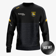 Castletown Geoghegan Camogie Club KCS Helios Crew Neck Top Black/Black/Gold