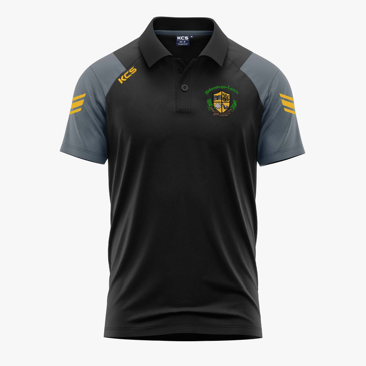Gneeveguilla GAA KCS Soul Polo Shirt - Black / Graphite