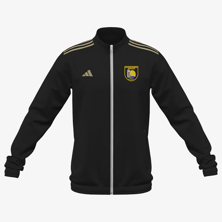Castletown Geoghegan Hurling Club Adidas Club Anthem Zip Black/Metallic Gold