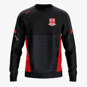 Caulry GAA Club Shop KCS Helios Crew Neck Top Black/Red