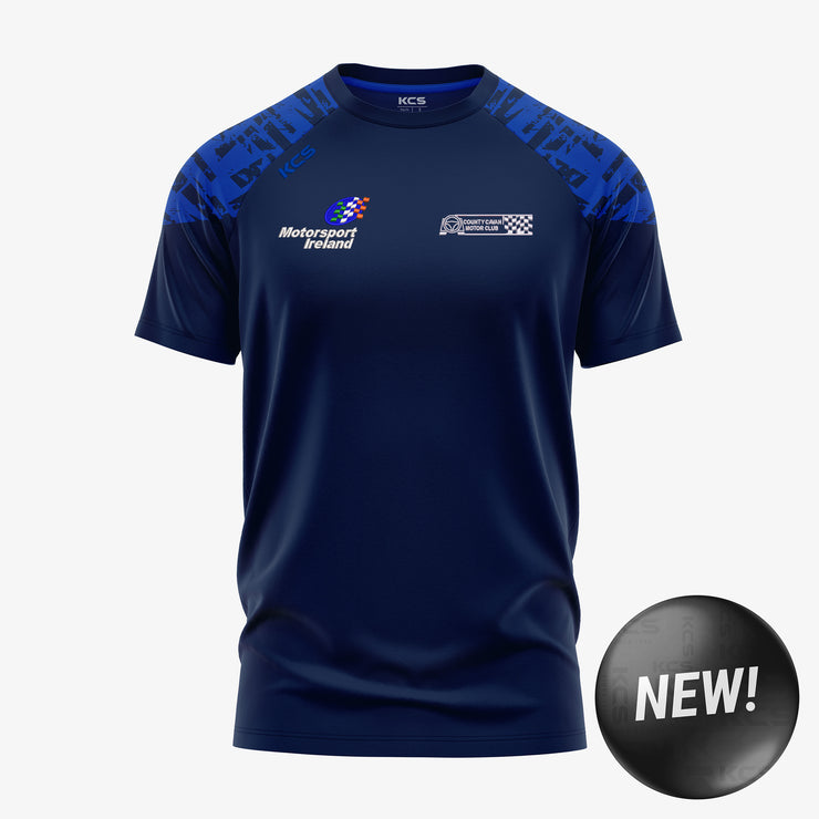 Cavan Motor Club KCS Apollo Tee Navy/Royal