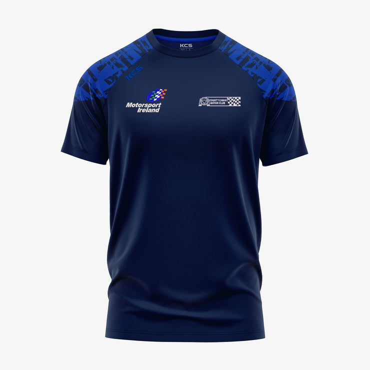 Cavan Motor Club KCS Apollo Tee Navy/Royal