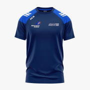 Cavan Motor Club KCS Verona Tee Navy/Royal Blue