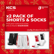 KCS 2 Pack Shorts & Socks Kids