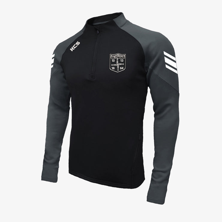 Clara GAA KCS Soul Quarter Zip Top Black/Graphite