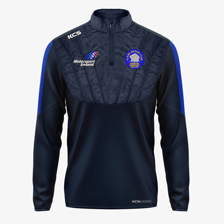 Clare Motor Club KCS Winterized Quarter Zip Top Navy/Royal