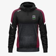 Clonaghadoo NS KCS Helios Half Zip Hoodie Black/Maroon/White