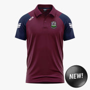 Clonaghadoo NS KCS Soul Polo Shirt Navy/Maroon