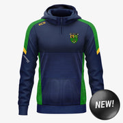 Clonbony GAA KCS Helios Half Zip Hoodie Navy/Green/Gold