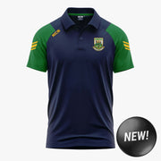 Clonkill Hurling Club KCS Soul Polo Shirt Navy/Green