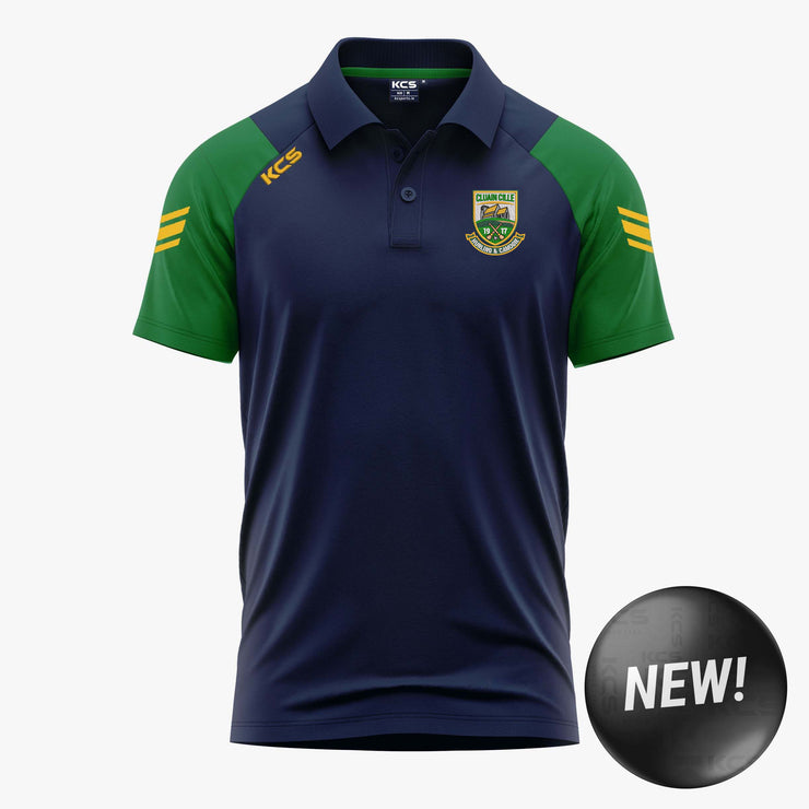 Clonkill Camogie Club KCS Soul Polo Shirt Navy/Green