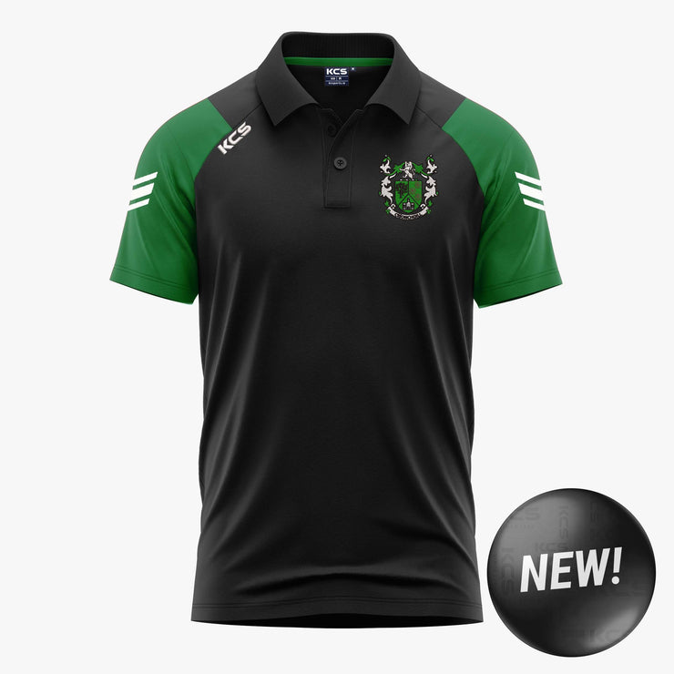 Crinkill GAA KCS Soul Polo Shirt Black/Green