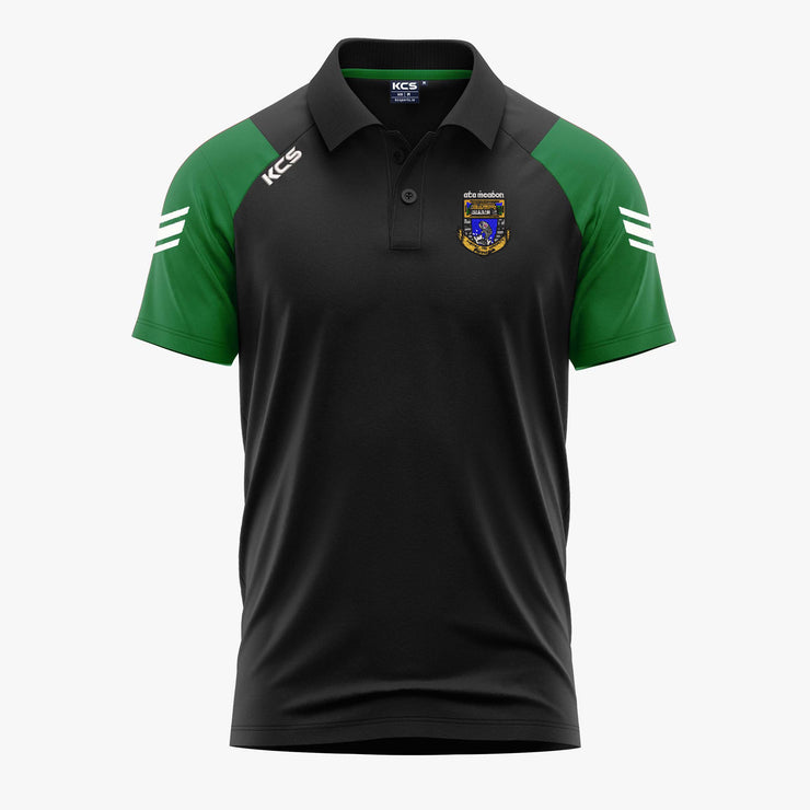 Finuge GAA KCS Soul Polo Shirt - Black / Green