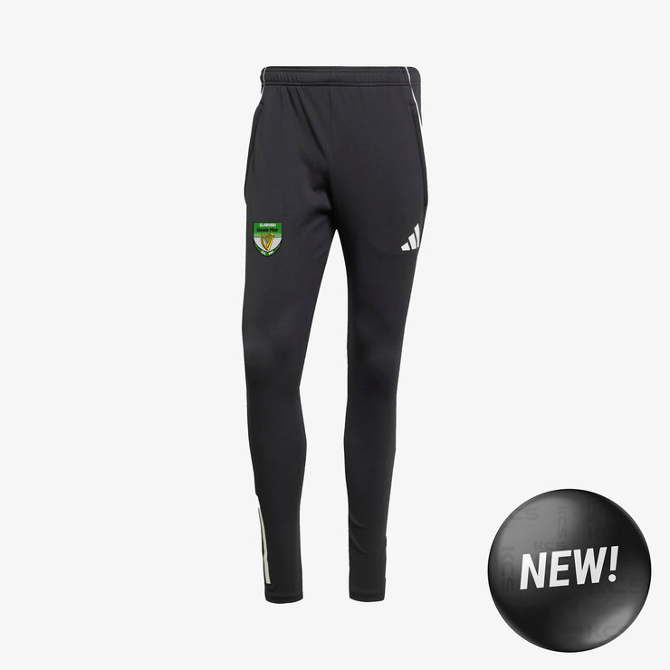 Clonmore Harps Adidas Tiro 25 Competition Training Track Pants Black