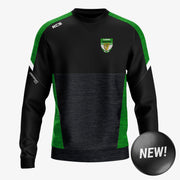 Clonmore Harps KCS Helios Crew Neck Top Black/Green/White