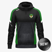 Clonmore Harps KCS Helios Half Zip Hoodie Black/Green/White