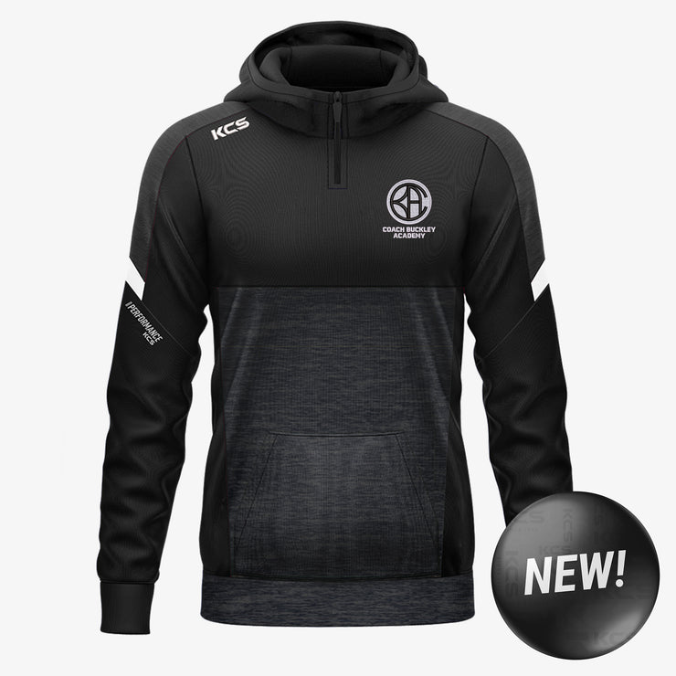 Coach Buckley Academy KCS Helios Half Zip Hoodie Black/White