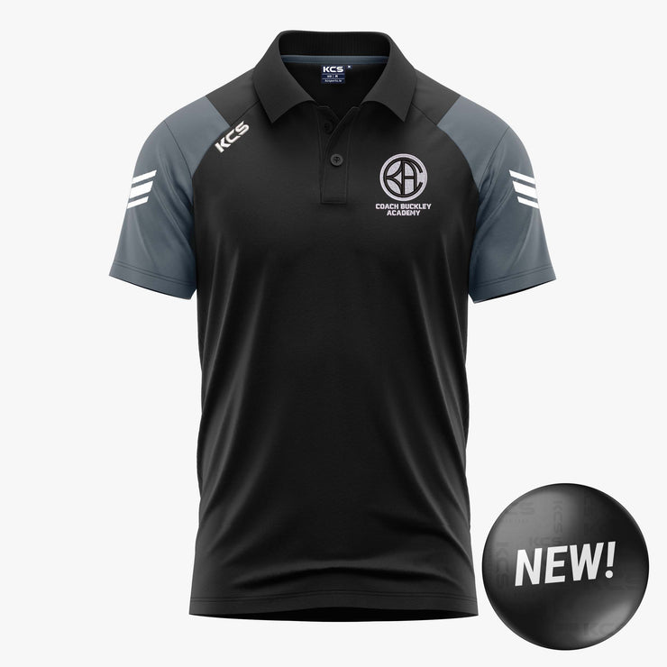 Coach Buckley Academy KCS Soul Polo Shirt Black/Graphite