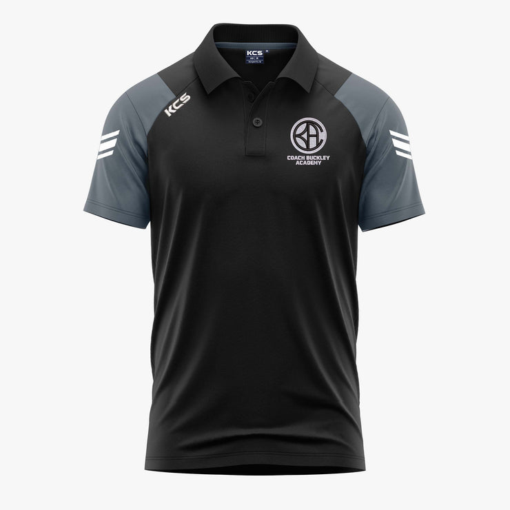 Coach Buckley Academy KCS Soul Polo Shirt Black/Graphite