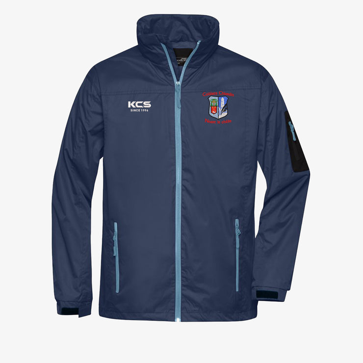 Coláiste Chiaráin Athlone KCS Sideline Jacket - Navy/Aqua