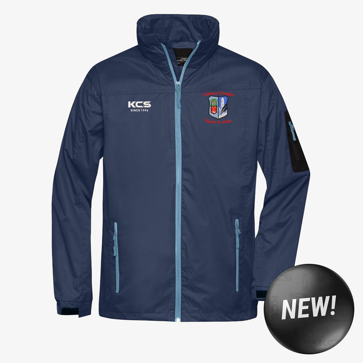 Coláiste Chiaráin Athlone KCS Sideline Jacket - Navy/Aqua