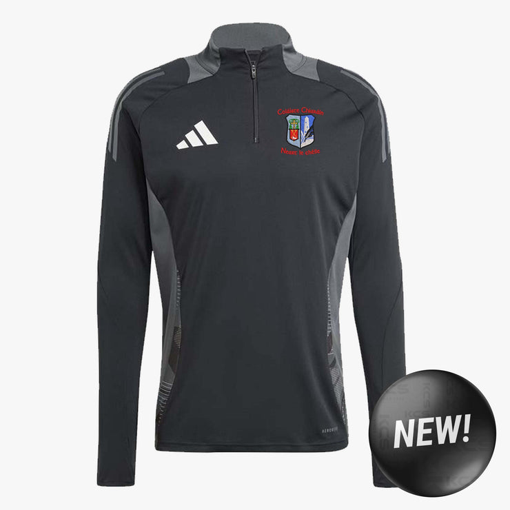 Coláiste Chiaráin Athlone Adidas 24 Tiro Competition Half Zip Black