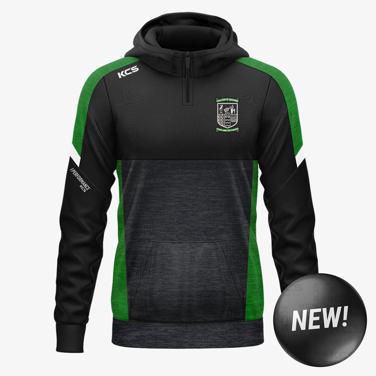 Colaiste Mhuire Mullingar KCS Helios Half Zip Hoodie Black/Green/White